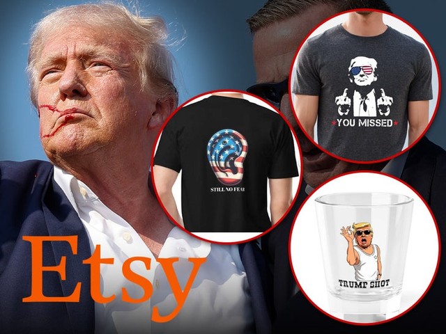 Кровь, пот и мерч: фанаты Трампа празднуют его «воскрешение»! 🤑