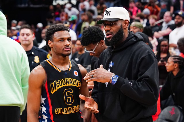Папочка Решил: LeBron James  Пропихнул Сына  в NBA  по Блату?! 😱