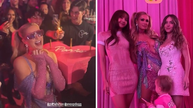 Пэрис Хилтон закатила розовую вечеринку века! 💖 Отрывались все!