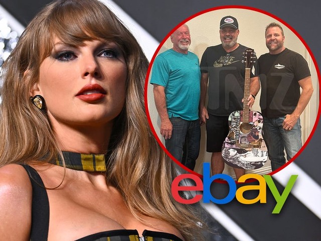 Разбитую гитару Тейлор Свифт продают на eBay:  Подпись – фейк?😱