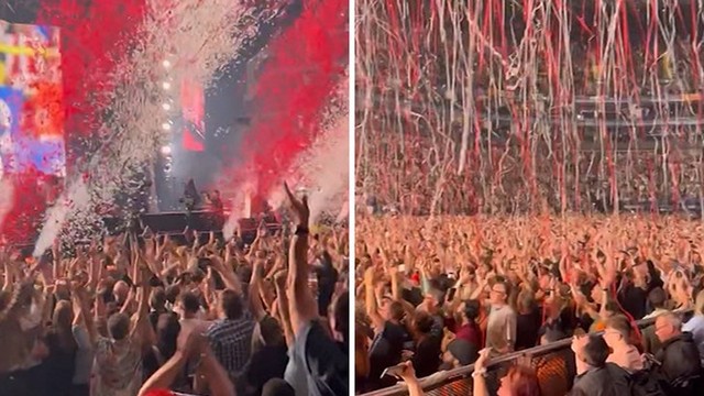 ШОК! The Killers прервали концерт ради футбола! 😱