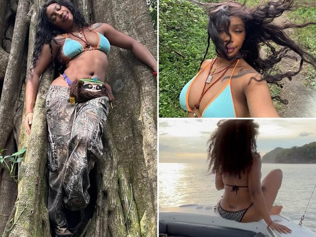 SZA взорвала сеть своими горячими фото в бикини! 🍑