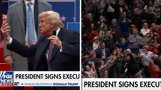 Трамп превратил подписание указов в цирк! 🤡 Ручки летят в толпу!