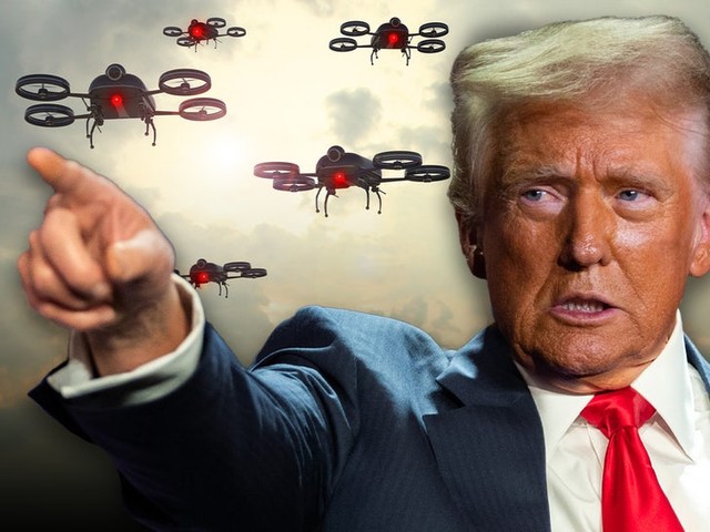 Трамп требует немедленно сбить загадочные дроны над Америкой! 😱
