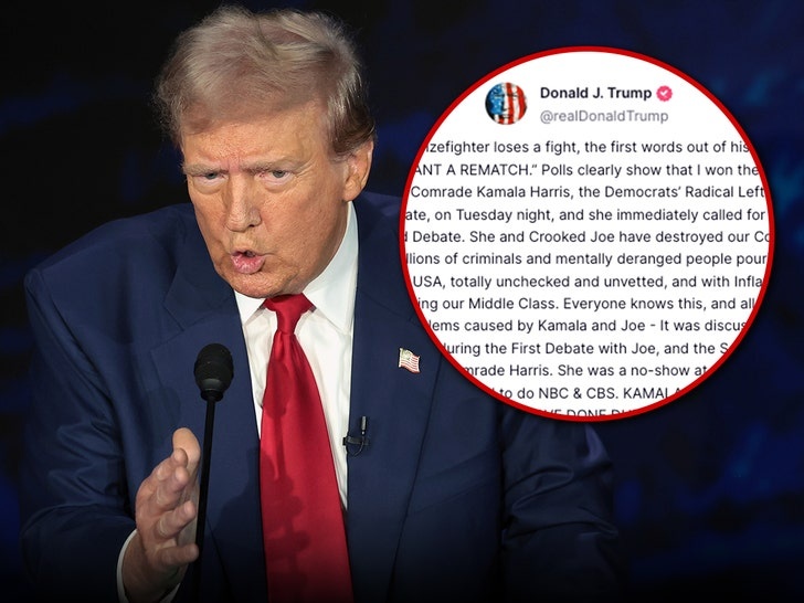 Трамп отказывается от дебатов с Харрис: "Я уже победил!" 🤯 - Фото 5 из 9